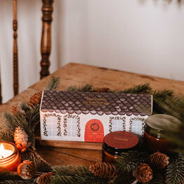 Mimi & August Le coffret enchanté - Trio de petites bougies