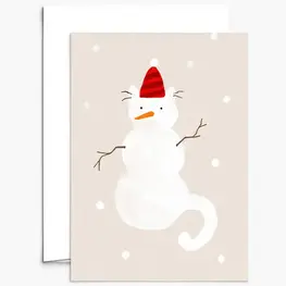 Mimi & August Carte de souhaits - Pepito enneigé