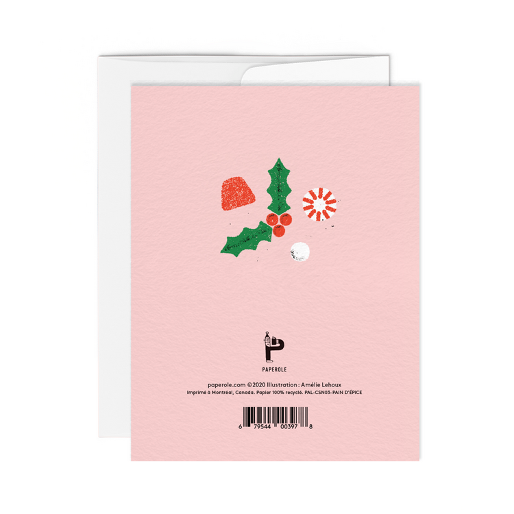 Paperole Carte de souhaits -  PAIN D'ÉPICE