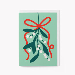 Graphic Factory Carte de souhaits - Mistletoe