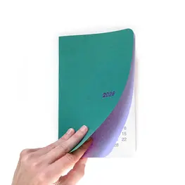 Atelier Archipel Agenda 2026 - Émeraude + Lilas