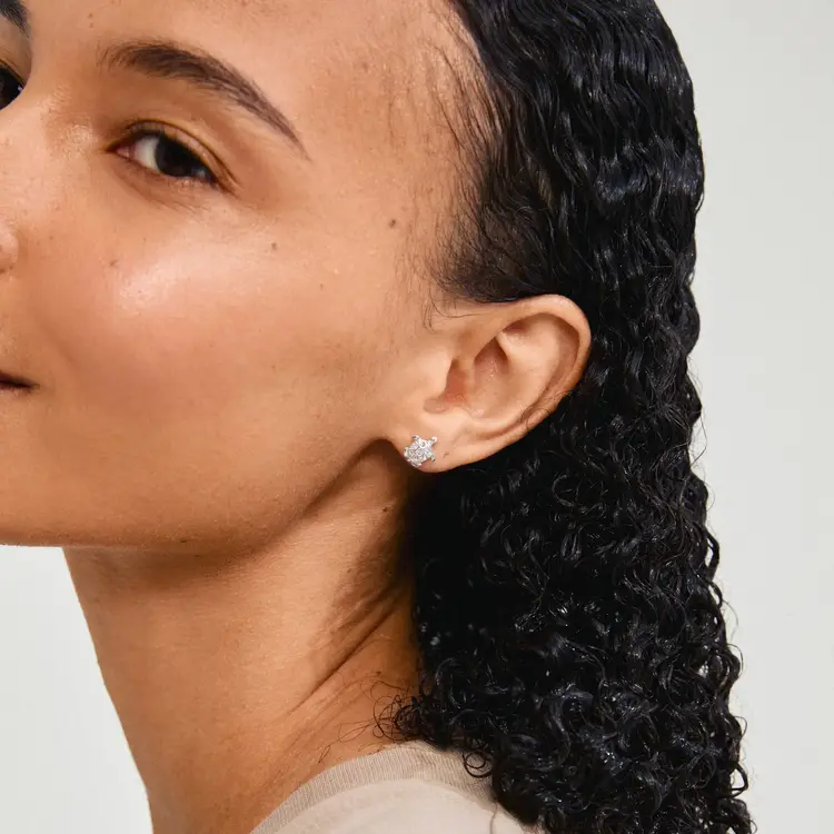 Pilgrim Boucles d'oreilles - Archer - Argent