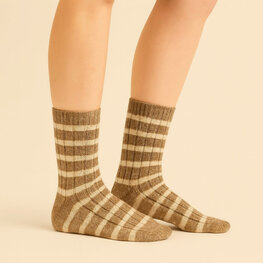 Pika & Bear Chaussette - Marina- Clay