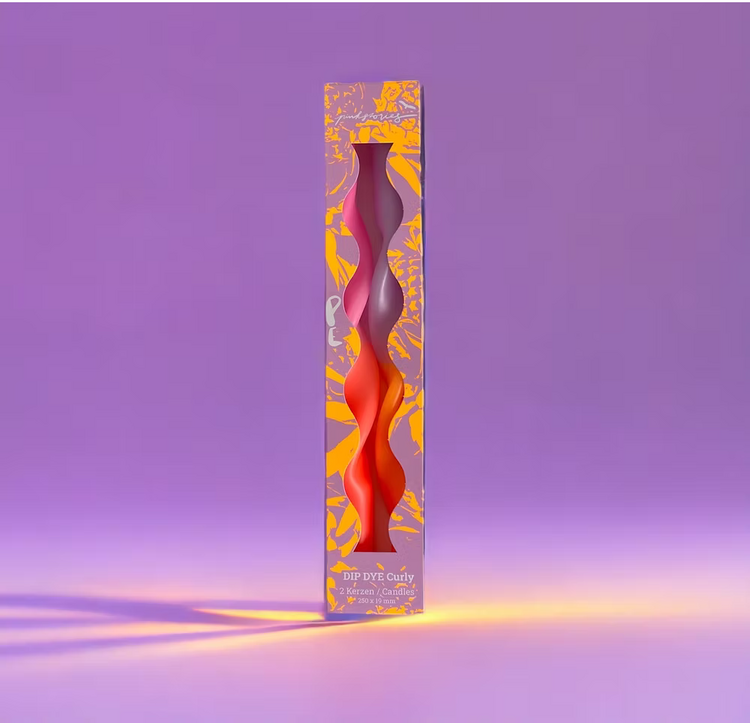 Pink Stories Chandelles torsadées - Édition Miami - Lilas