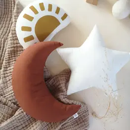 The Butter Flying Coussin Lune - Terracotta