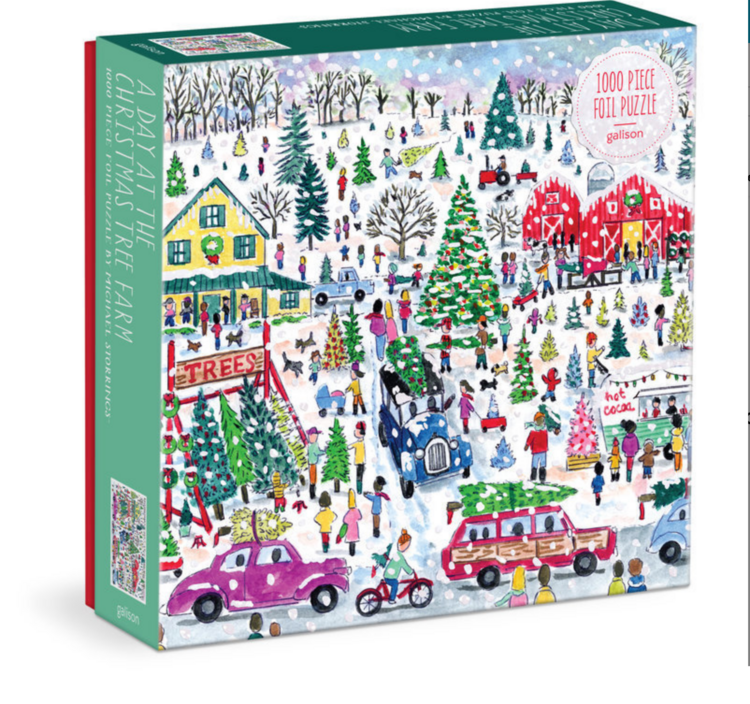 Galison Casse-tête - Une journée au marché de Noël - 1000 pcs