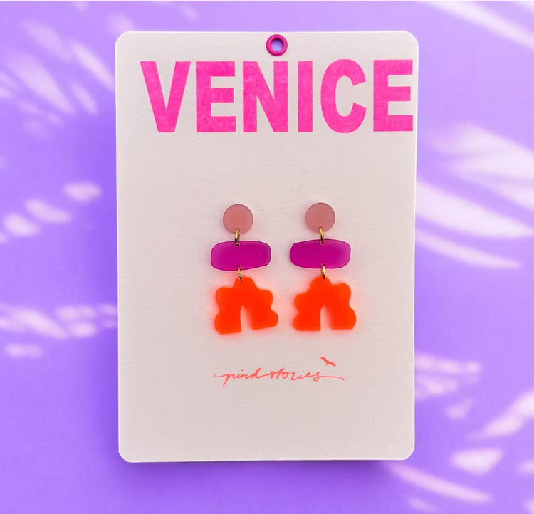 Pink Stories Boucles d'oreilles - Venice Beach