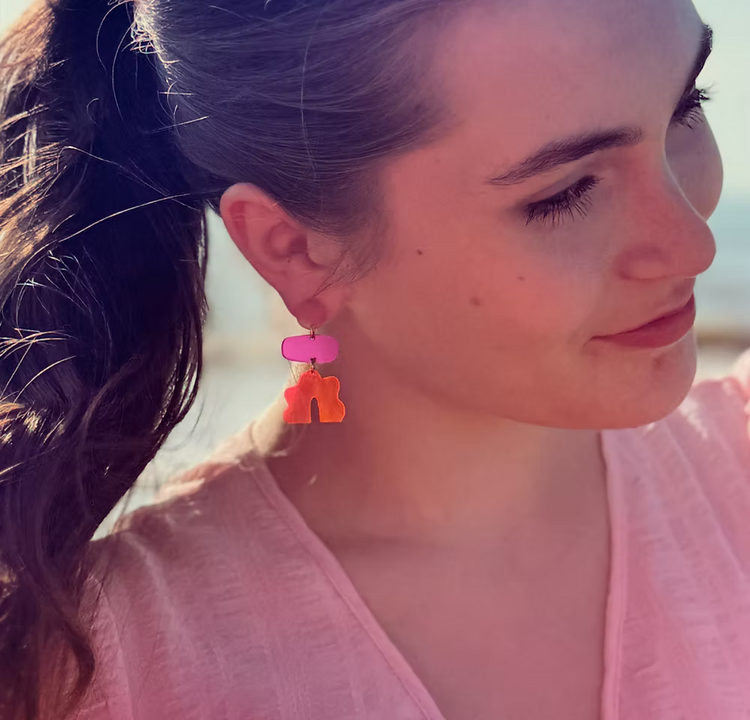 Pink Stories Boucles d'oreilles - Venice Beach