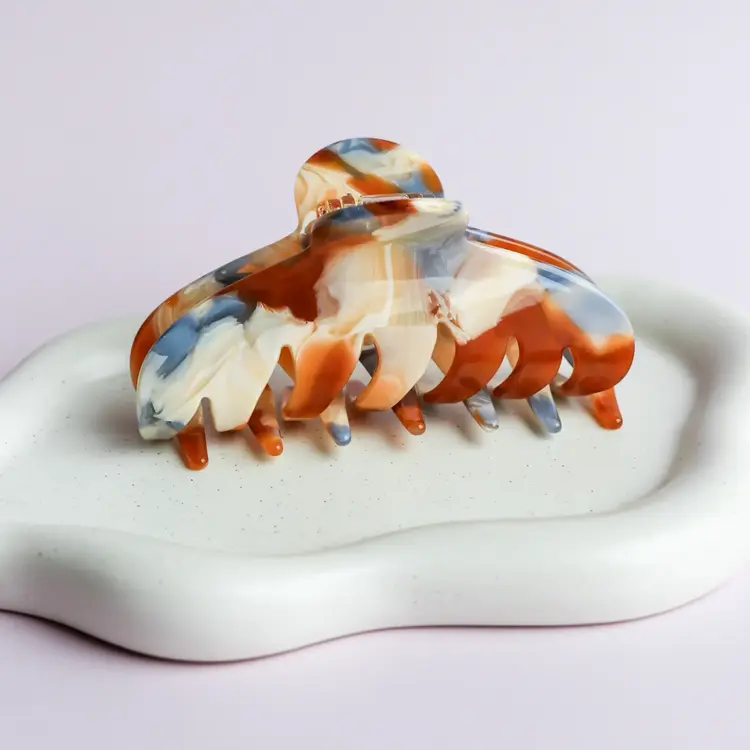 Horace Pince à cheveux - La Agatha - Bleu-gris multi