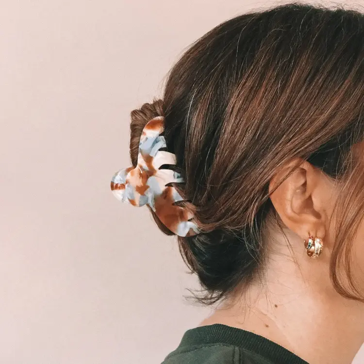 Horace Pince à cheveux - La Agatha - Bleu-gris multi