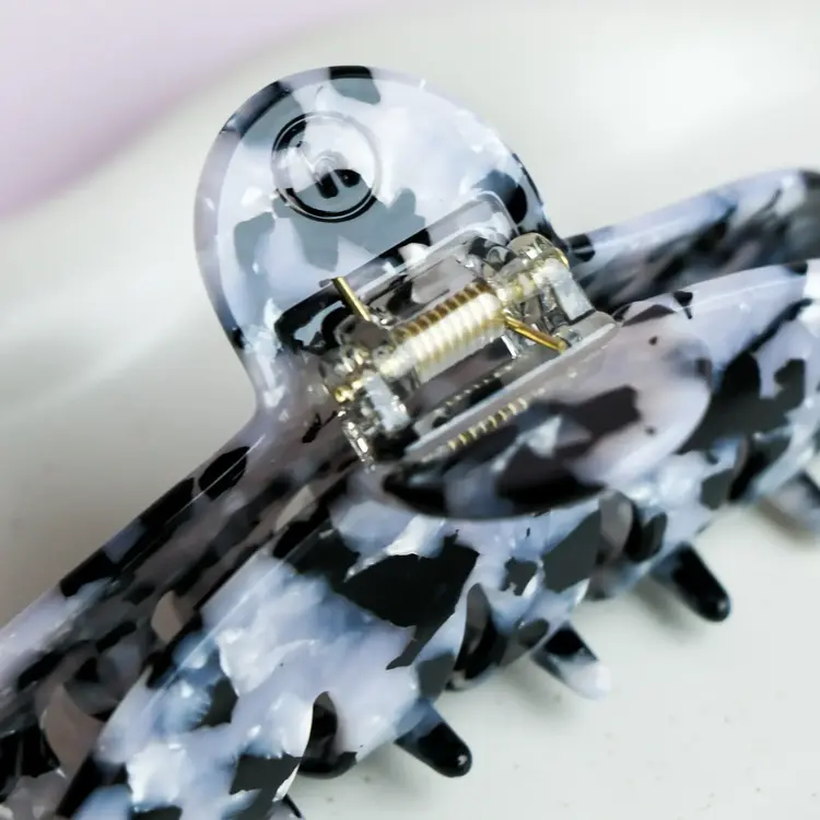 Horace Pince à cheveux - La Agatha - Grise nacrée