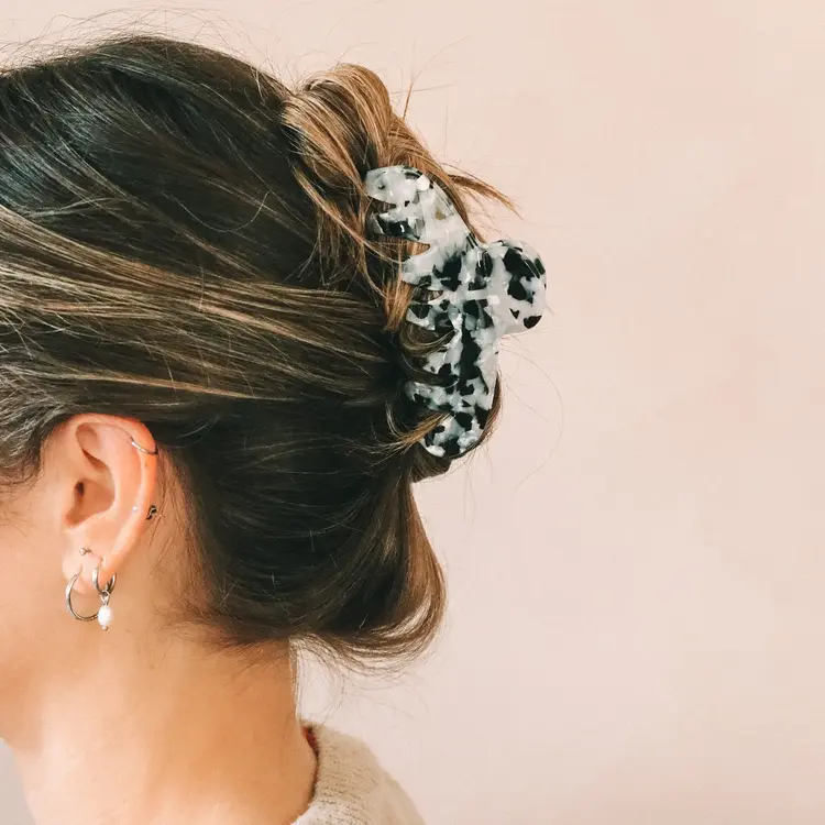 Horace Pince à cheveux - La Agatha - Grise nacrée