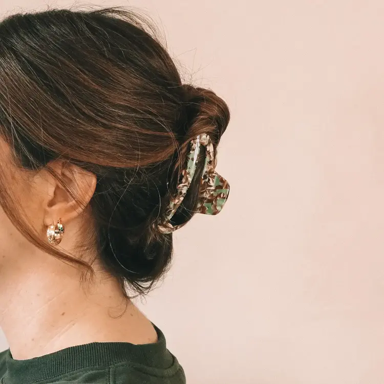 Horace Pince à cheveux - La Lydia - Sauge multi