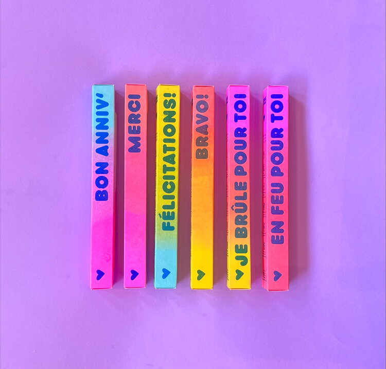 Pink Stories Chandelle - Bon Anniv'