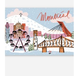 Boucle et Papier Aimant - Montréal l'hiver