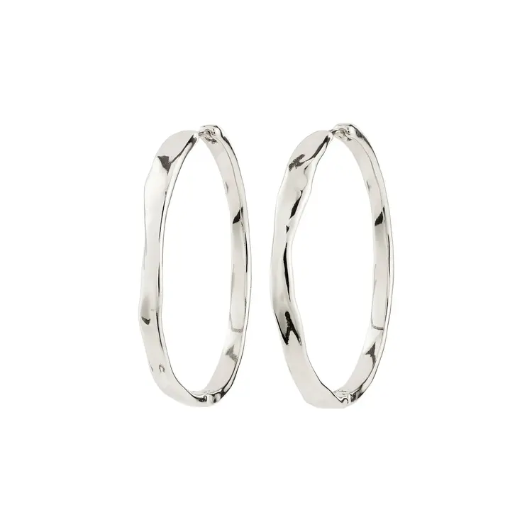 Pilgrim Boucles d'oreilles - Ember - Argent