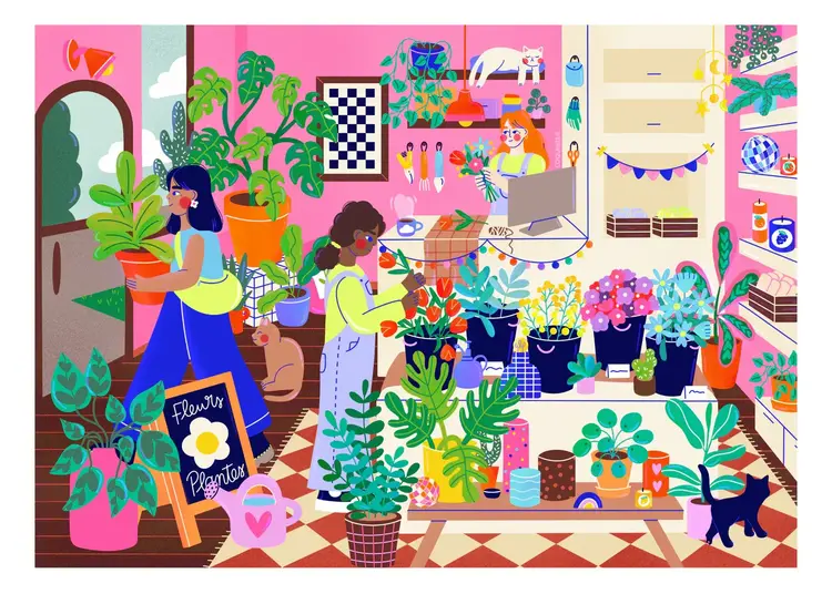 Holiyay Casse-tête - Plantes et fleurs