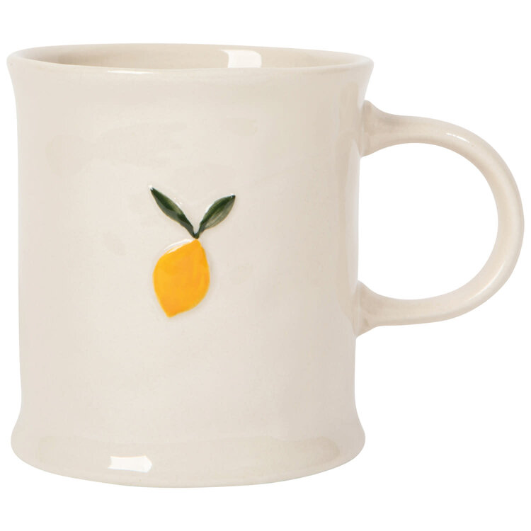 Danica Tasse en relief - Citron