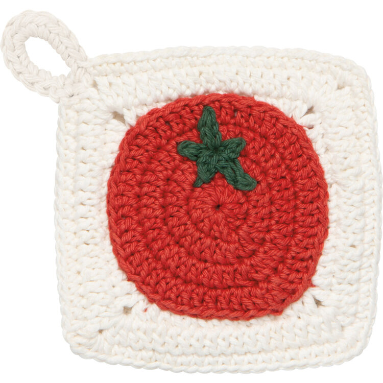 Danica Ensemble lavettes en crochet (2x) - Tomates