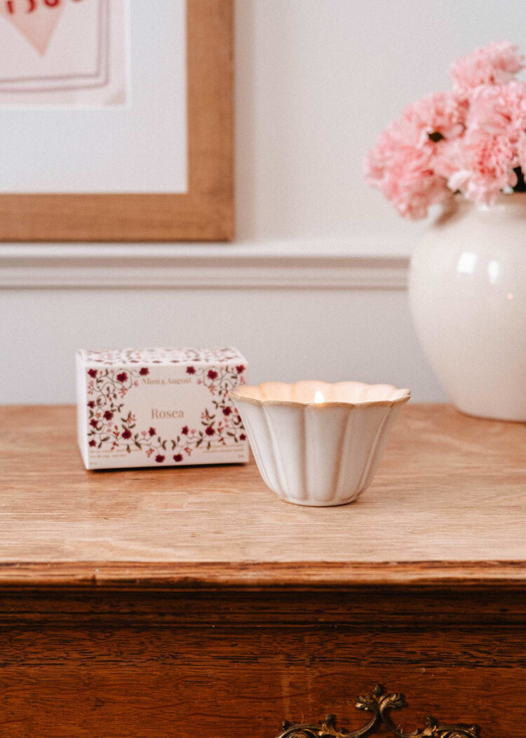 Mimi & August Bougie - Rosea