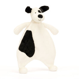 Jellycat Peluche Apaisante - Chien noir et crème