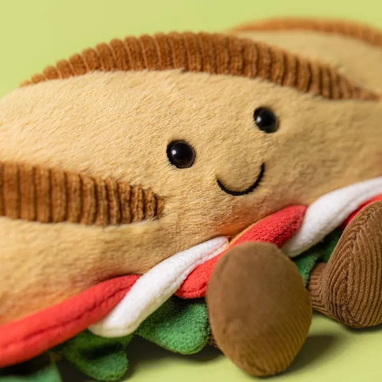 Jellycat Peluche - Baguette Caprese Amuseables