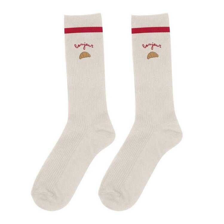 Atelier Pistache Chaussette - Bonjour croissant - Homme
