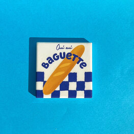 Atelier Pistache Sous-verre - Oui oui baguette