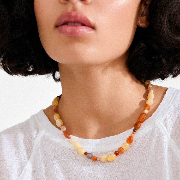 Pilgrim Collier - Iris - Argent- Multi