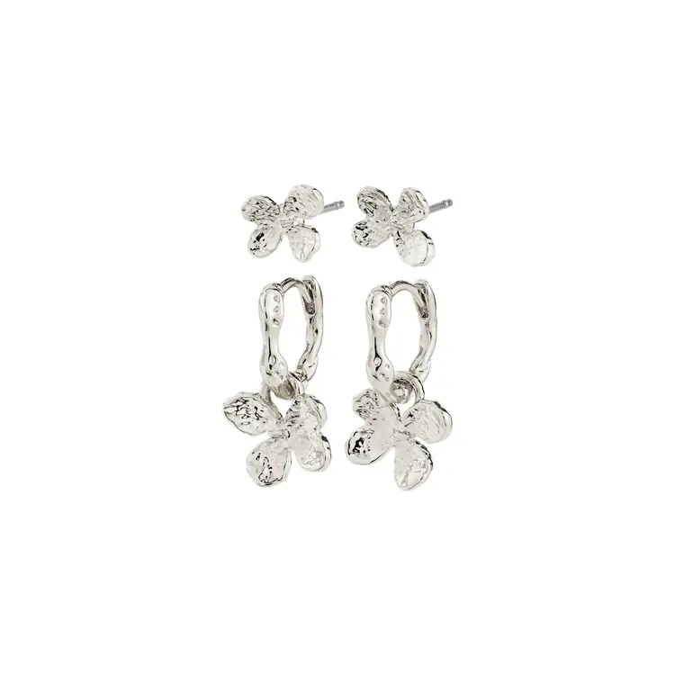 Pilgrim Boucles d'oreilles - Ajani - Argent