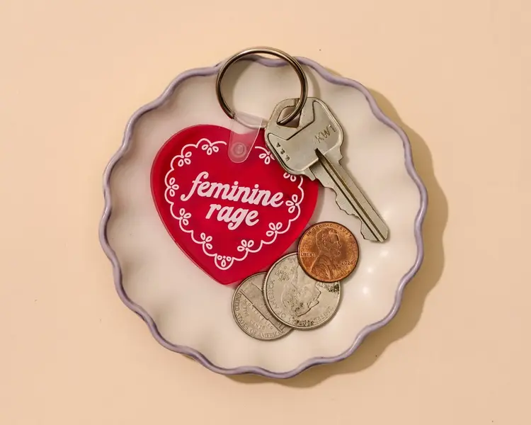 And Here We Are Porte-clés - Feminine Rage