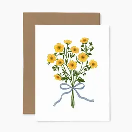 Papier Fleuri Co Carte de souhaits - Jolies renoncules