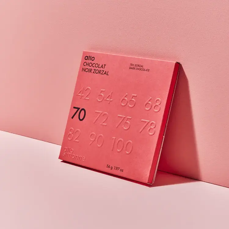 Allo Simonne Tablette - Chocolat noir Zorzal 70%