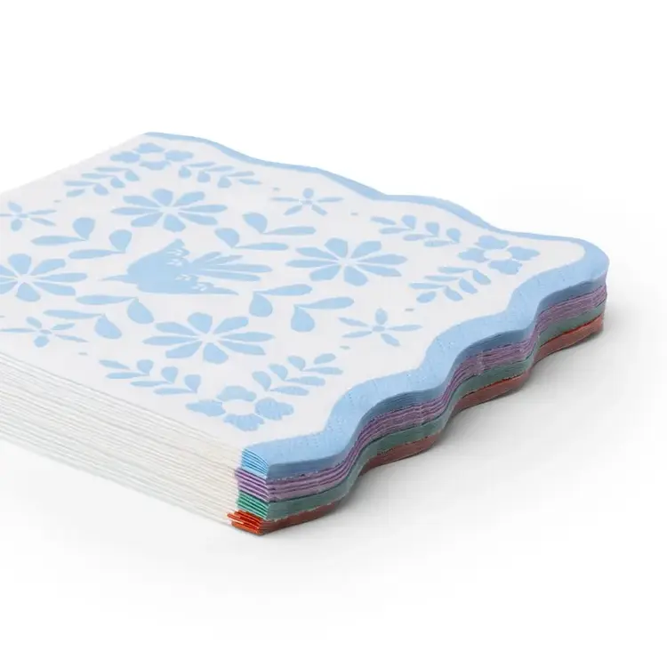 Bonjour Fête Grandes serviettes  de table - Fiesta Vives