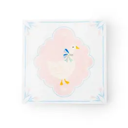 Bonjour Fête Grandes serviettes de table - Oie