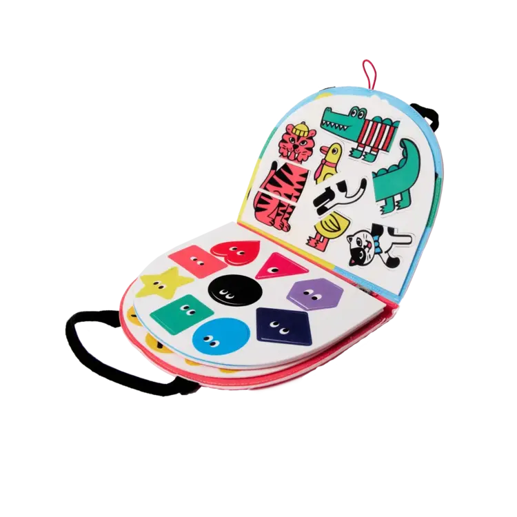 OMY Livre de jeu Montessori - Couleurs et formes