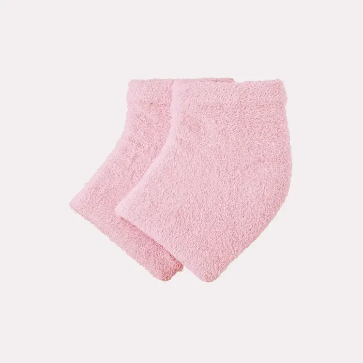 Voesh Chaussettes hydratantes pour talons - Rose