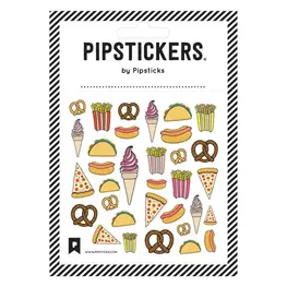 Pipsticks Autocollants - Le plaisir de la malbouffe