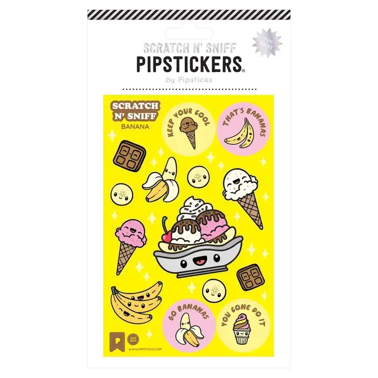Pipsticks Autocollant à gratter et sentir - Split Decision