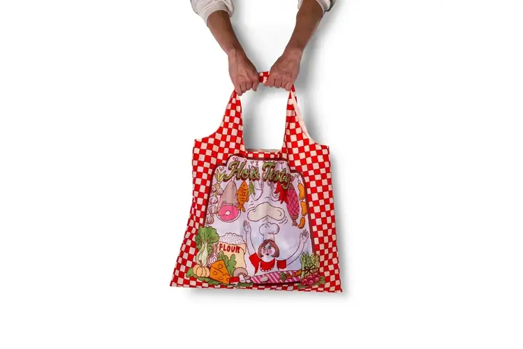 Yellow Owl Workshop Sac réutilisable - Pizza