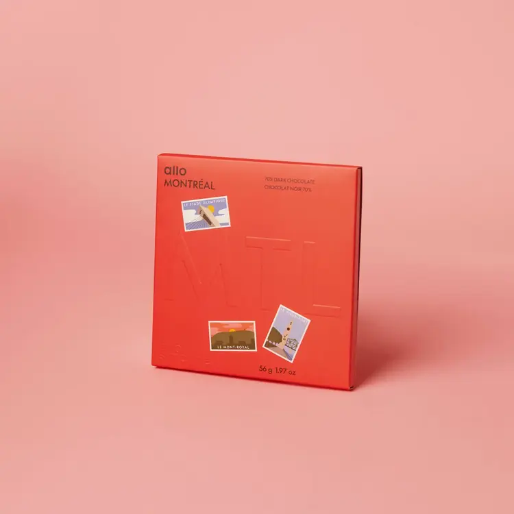 Allo Simonne Tablette - Chocolat Noir 70% - Montréal