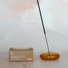 Botanica Porte-encens - Verre ambre