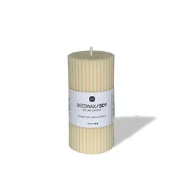 Ebb & Flow Bougie - Pilier en cire d’abeille et de soja - Maïs