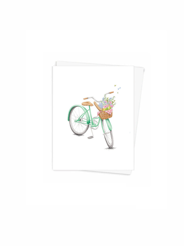 Hobeika Art Mini carte de souhaits - Bicyclette