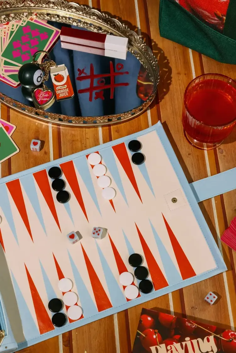 Ban.do Jeu 3-en-1 - Roll Up - Cœurs à damier