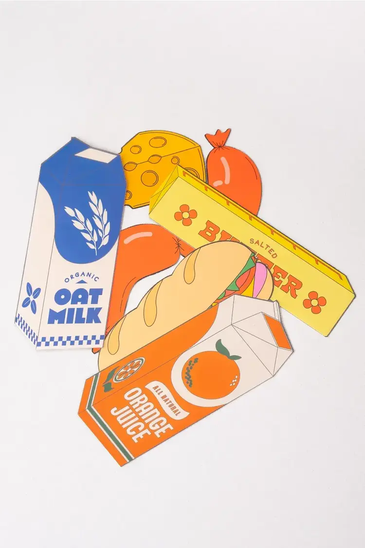 Ban.do Ensemble de signets - Réfrigérateur