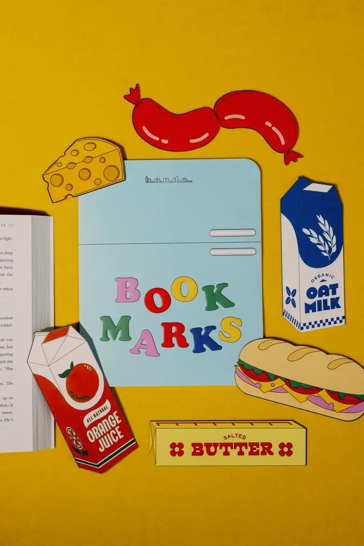 Ban.do Ensemble de signets - Réfrigérateur