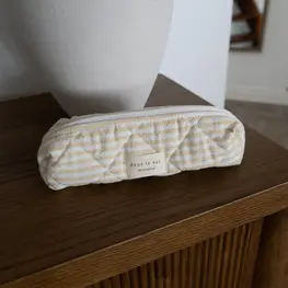 Dans le sac Étui à crayons -  Rayé jaune