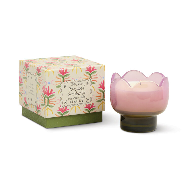 Paddywax Bougie 5.5 oz - Gardénia bronzé