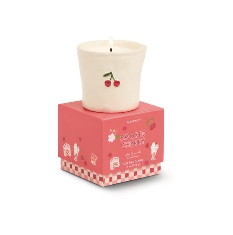 Paddywax Bougie 8 oz - Cerise